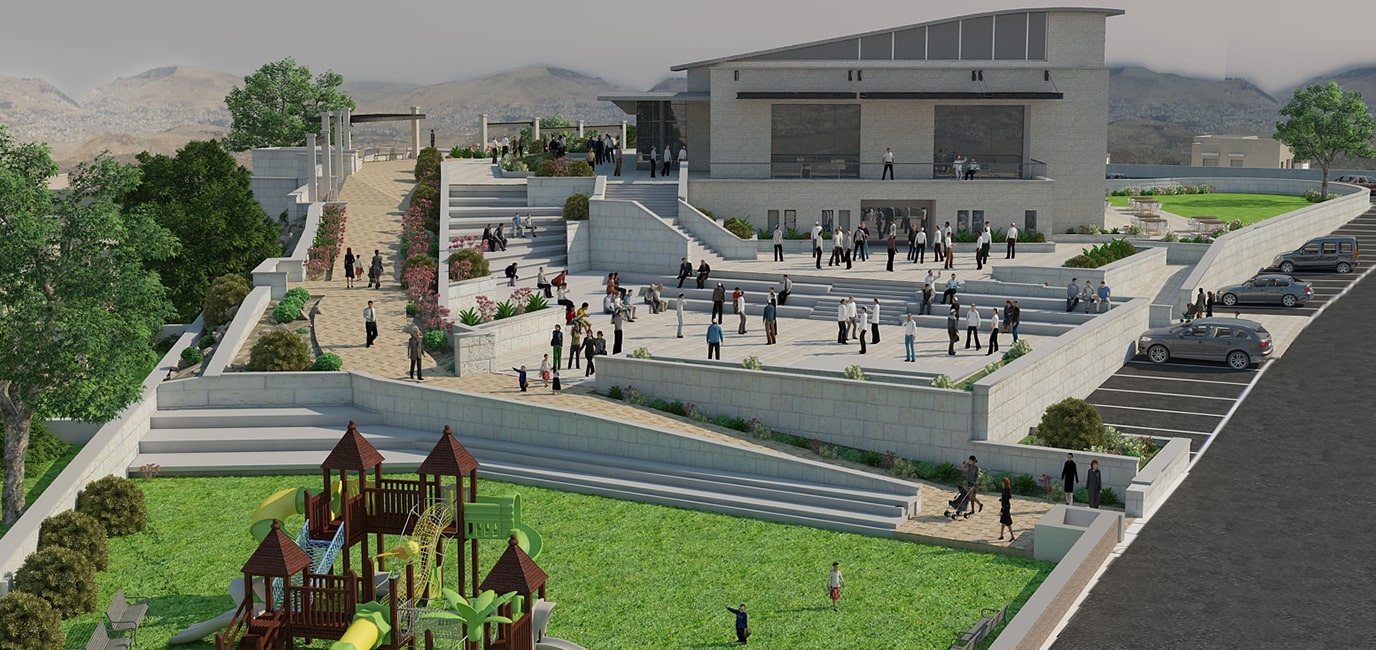 תכנון ועיצוב אדריכלי - בית כנסת לשם