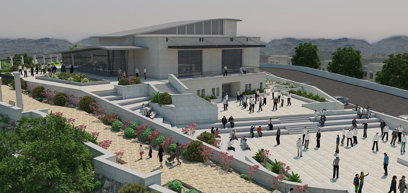 תכנון ועיצוב אדריכלי - בית כנסת לשם